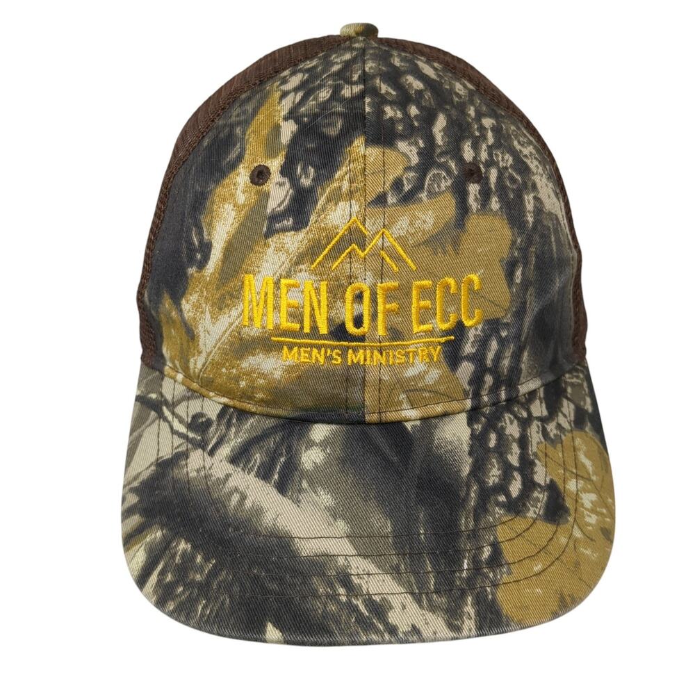 Men of ECC Snapback Trucker Hat Multicolor One Size Adjustable Mesh Back Vernon